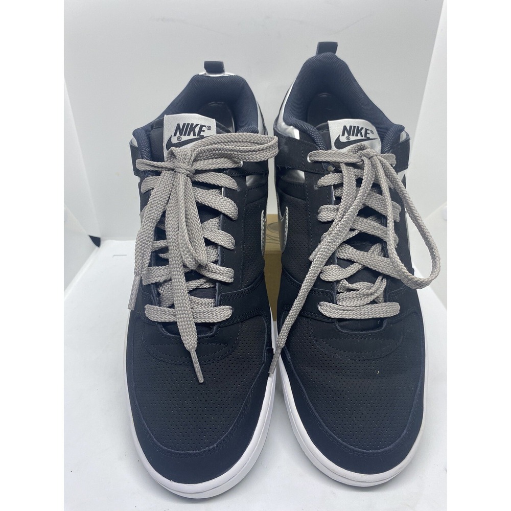 Nike Convention Low Mens 13 Sneaker Black Silver Skate Lifestyle 417417-006
